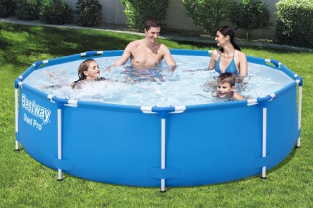 Bestway 56677 BW Каркасный бассейн Steel Pro 305х76см, 4678л