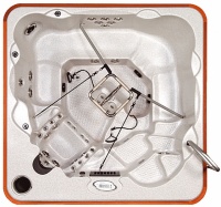 Спа бассейн Coast Spas - WELLNESS 1 (Велнесс 1) Спа бассейн Coast Spas - WELLNESS 1 (Велнесс 1)