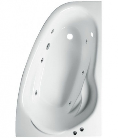 Ванна Relisan Zoya 150x95 (Правая) с гидромассажем